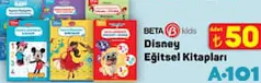 BETA KİDS DİSNEY EĞİTSEL KİTAPLARI